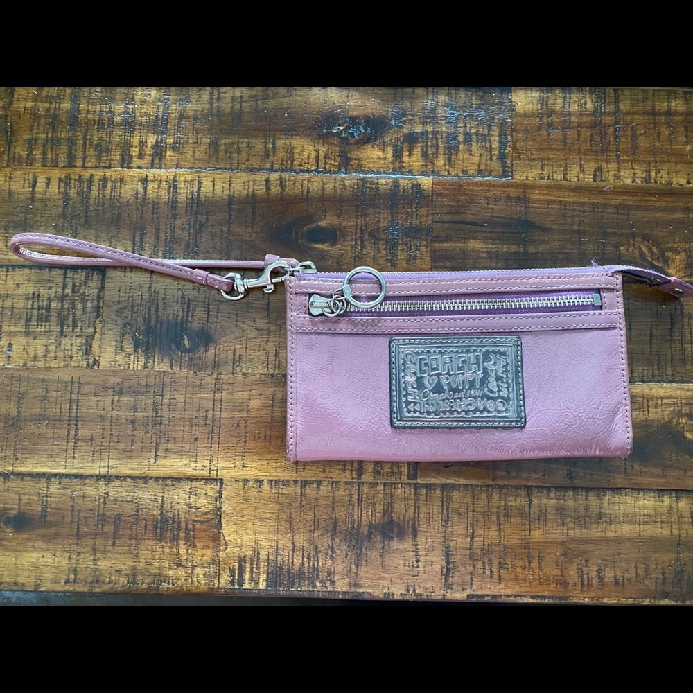 COACH wristlet